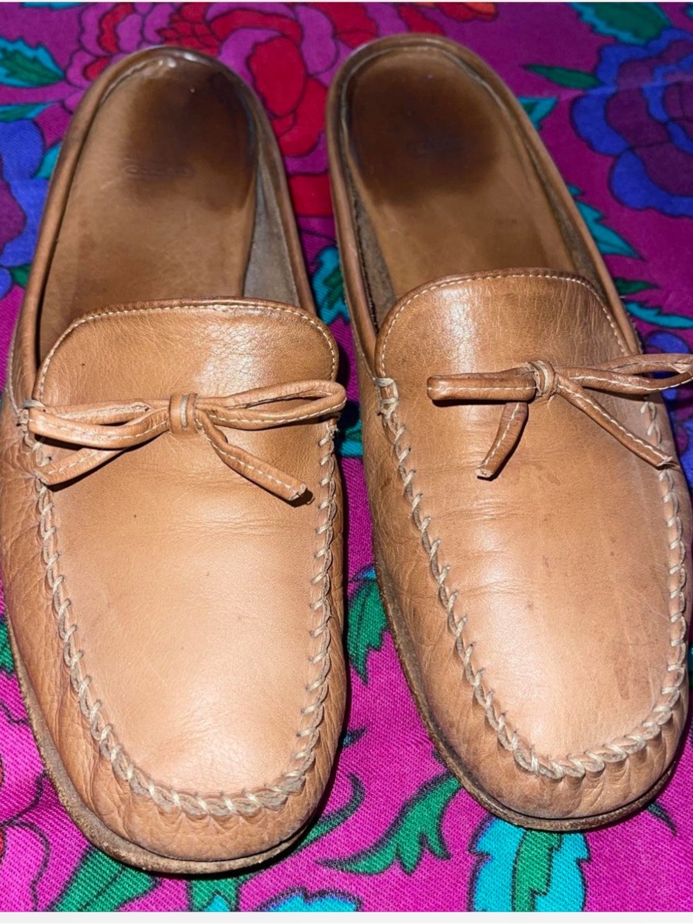 Coach slip on loafers